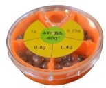 Užspaudžiami svareliai ATORA 40g