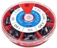 Užspaudžiami svareliai ATORA 100gr